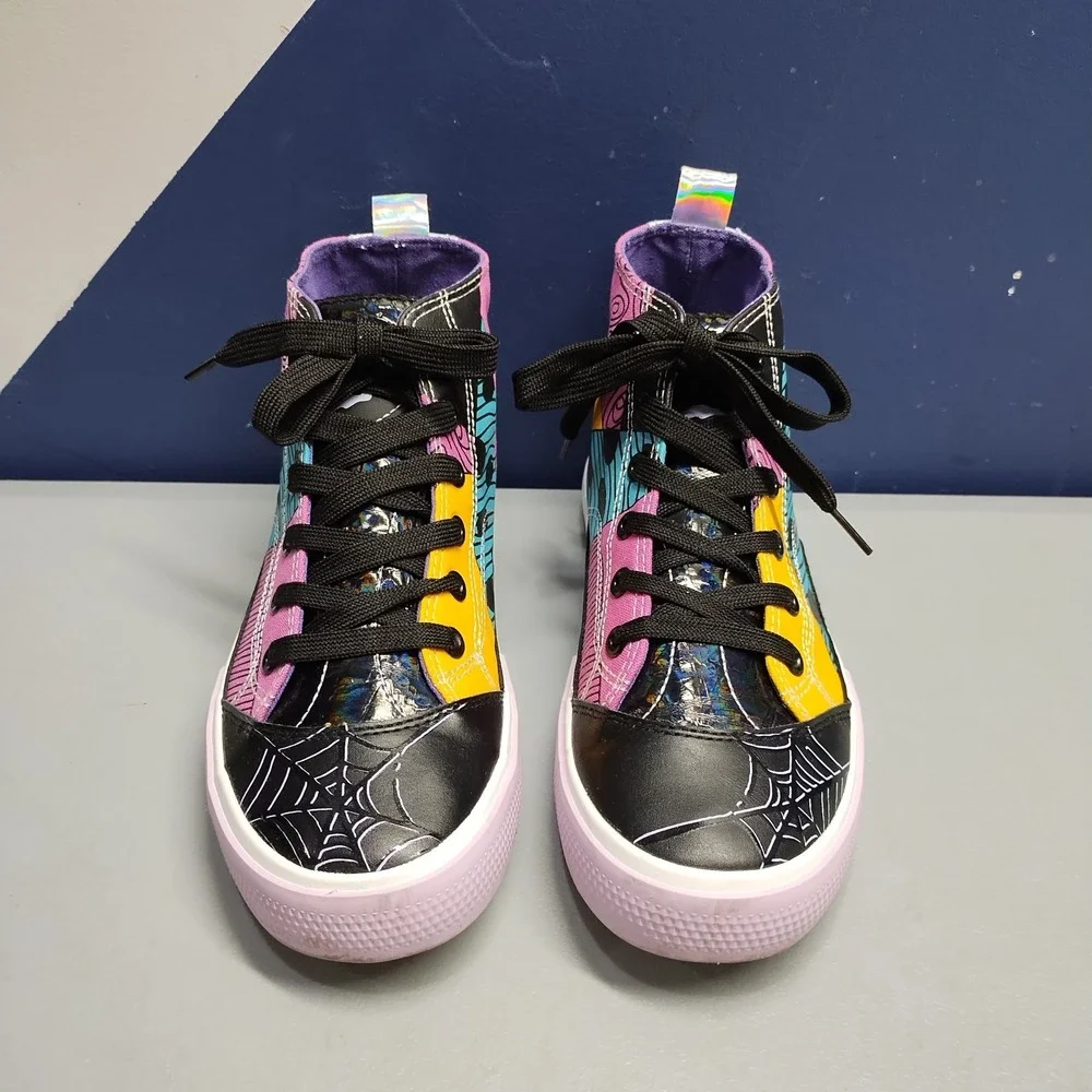 Ground Up Disney Nightmare Before Christmas Sneakers Womens US 6 Multi High Top‎